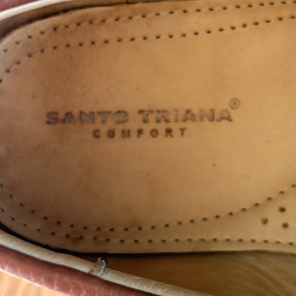 Santo Triana Men’s Leather Penny Loafers‎ Slip On Size 10M